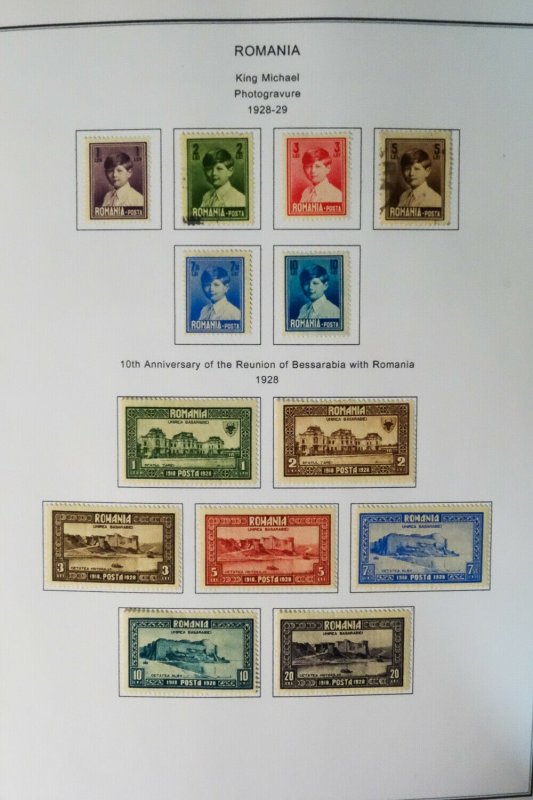 Romania Magnificent 1800s to 1980s Stamp Collection Several Thousand Issues