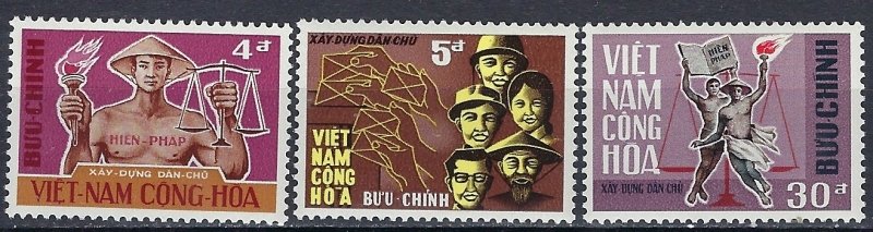 South Vietnam 317-19 MNH 1967 set (ak2677)