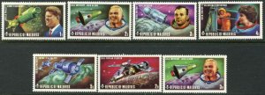 MALDIVE IS. Sc#472-478 1974 Space Explorations Complete OG Mint NH