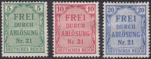 Germany OL3-OL5 For Use In Prussia 1903