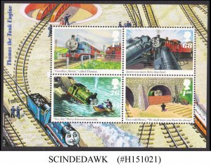 GREAT BRITAIN - 2011 THOMAS THE TANK ENGINE / RAILWAY - MIN. SHEET MNH