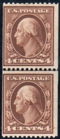 US 350 Washington / Franklin Just Fine Mint LH Line Pair