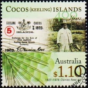 Cocos(Keeling)Islands. 2009 $1.10 Fine Used