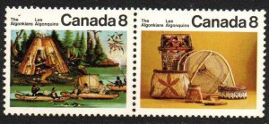Canada Sc #567a MNH Pair