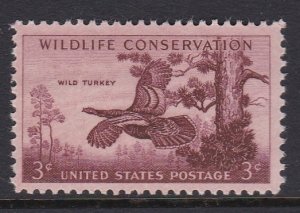 1077 Wild Turkey MNH