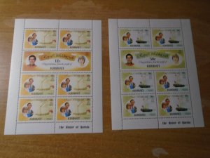 Kiribati  #  373-78   MNH