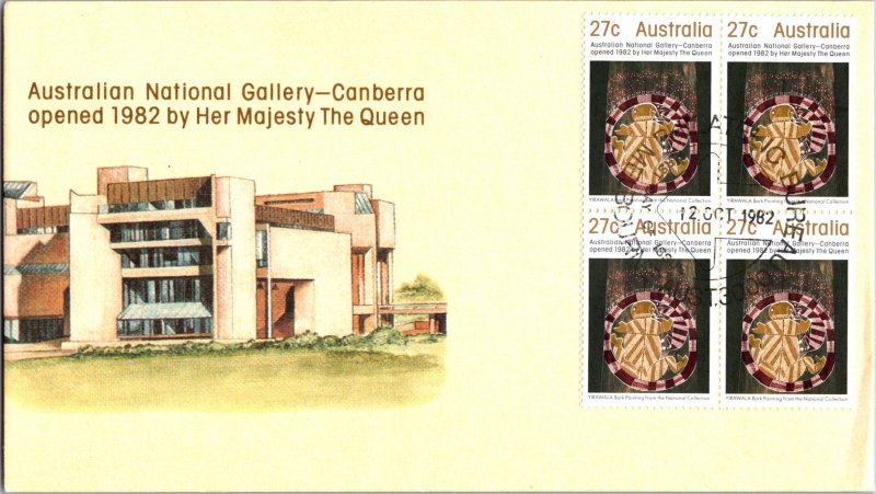 Australia, Worldwide First Day Cover, Art