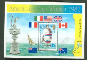 Solomon Islands (British Solomon Islands) #575  Souvenir Sheet