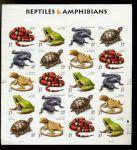 O) 2003 USA, REPTILES AND AMPHIBIANS, MINISHEET