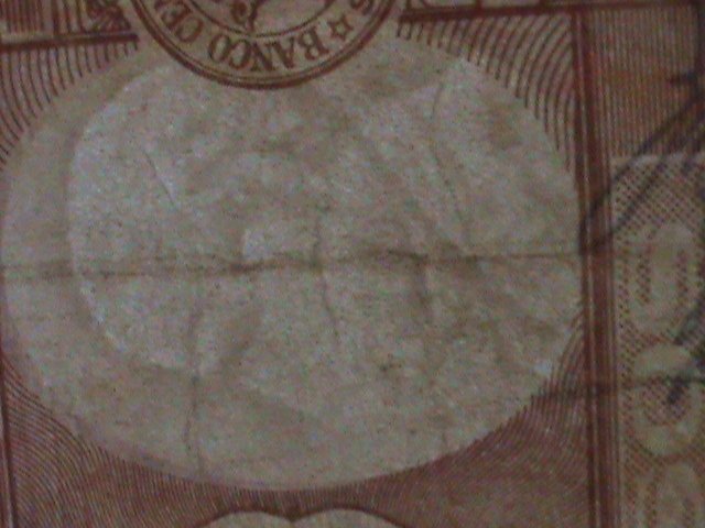 CHILE-CENTRAL BANK OF CHILE-SANTIAGO 10 PESOS-CIRCULATED-VF- VERY OLD NOTE