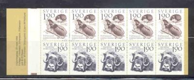 Sweden Sc 1489a 1984 Lemmings Musk Ox stamp bp mint NH