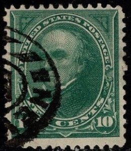 1895 US Scott #- 273 10 Cent Daniel Webster Used Nice Color