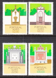 Azores 557-560 Architure MNH VF