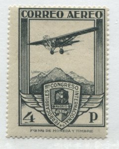 Spain 1930 4 pesetas Airmail mint o.g. hinged