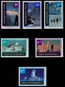 Ross Dependency 1996 - Explorers & Ships - MNH set # L37-L42