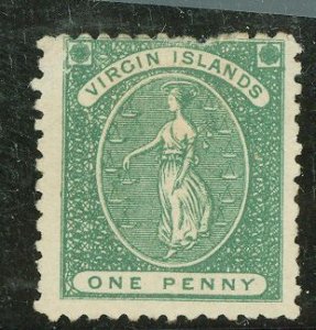 Virgin Islands #1 Unused Single