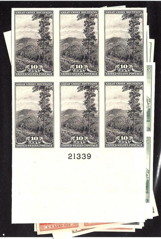 756-765 Mint,NH... Plate Block of 6... NGAI... SCV $274.75