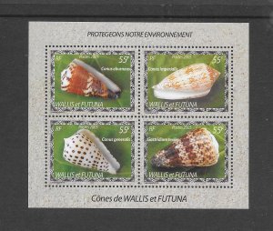 SHELLS - WALLIS & FUTUNA #597 MNH