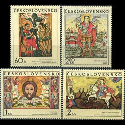 CZECHOSLOVAKIA 1970 - Scott# 1722-5 Icons Set of 4 NH