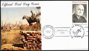 OAS-CNY 5842 FDC SCOTT 1499 – 1973 8c Harry S. Truman