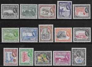 British Guiana Scott #'s 253 - 267 MH