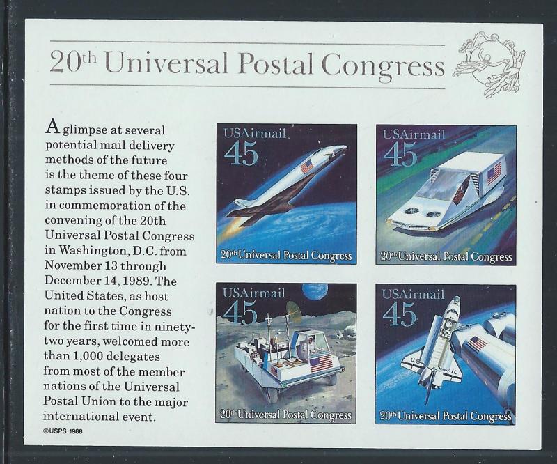 UNITED STATES SC# C126 VF/MNH 1989