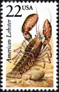 United States 2304 - Mint-NH - 22c American Lobster (1987) (cv $1.00)