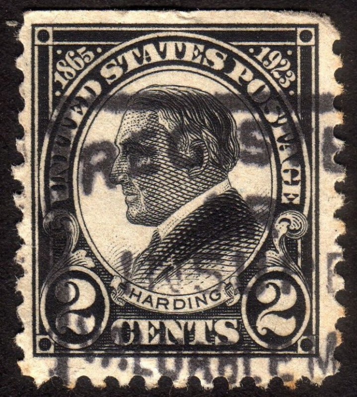 1923, US 2c, Harding, Used, Sc 610