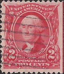 # 301 Carmine Used George Washington