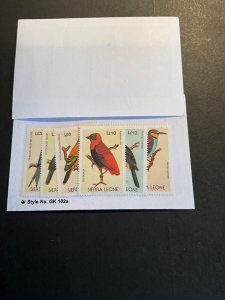 Stamps Sierra Leone Scott #975-82 never hinged