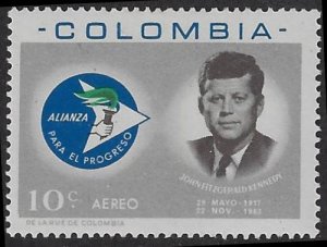 Colombia C455 MNH VF JFK Airmail [4343]