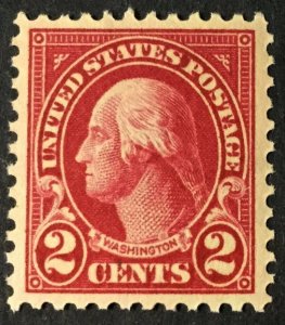 US #554 XF Mint NH OG. Tiny speck.   11043