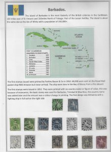 BARBADOS Collection QV-QEII of approx. 300 stamps, mint - 39782