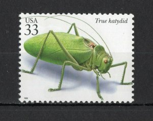 3351p * TRUE KATYDID *   U.S. Postage Stamp  MNH