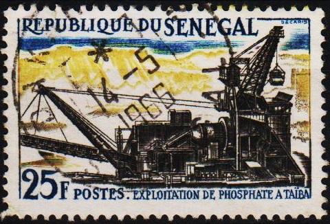 Senegal.1964 25f  S.G.280 Fine Used