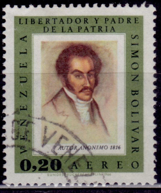 Venezuela 1966, Simon Bolivar, 20c, sc#C939, used