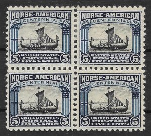 Doyle's_Stamps: MH/NH 1925 Norse American Block Set Scott #620** & #621*