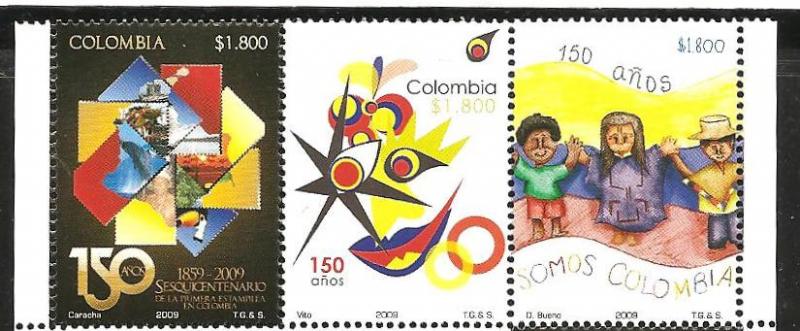 Baja O) 2010 COLOMBIA, GRAPHIC DESIGN, PAINTINGS, SET FOR