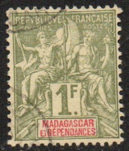Madagascar Sc #46 Used