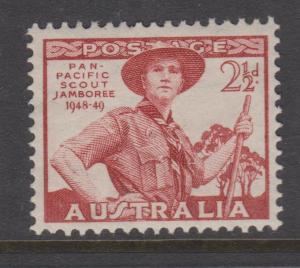 Australia 1948 Scout Jamboree Sc#216 MH