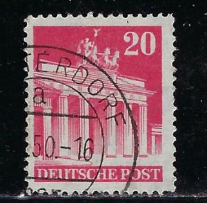 Germany AM Post Scott # 646a, used