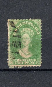 Australia - Tasmania 1865-71 2d Perf Head Chalk 12 Sg 71 Fu-