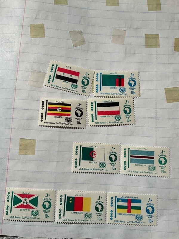 Stamps Egypt Scott #760-800 hinged
