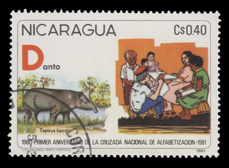 NICARAGUA  STAMP 1981.  MICHEL # 2179. CTO