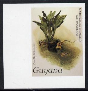 Guyana 1985-89 Orchids Series 2 plate 78 (Sanders\' Reich...