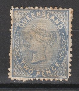 QUEENSLAND 1879 QV 2D