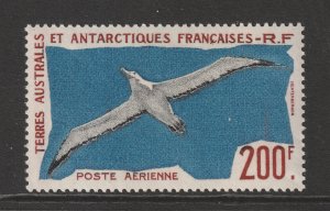 French Antarctic a MNH 200Fr from 1956