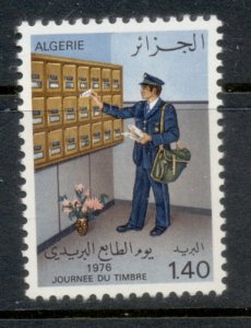 Algeria 1976 Stamp day MUH