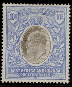 EAST AFRICA and UGANDA EDVII SG14, 10r grey & ultramarine, M MINT. Cat £450.