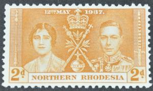 DYNAMITE Stamps: Northern Rhodesia Scott #23  UNUSED